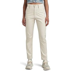 G-STAR RAW Dames Slim Chino Pants, Beige/Khaki (Whitebait D21371-C072-1603), 30W / 30L, beige/kaki (Whitebait D21371-c072-1603), 30W x 30L