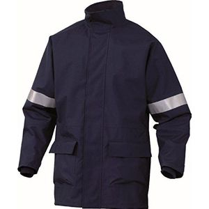 Delta Plus Beschermende Parka Polyester Antistatische PU gecoat Marineblauw, XXL, marineblauw