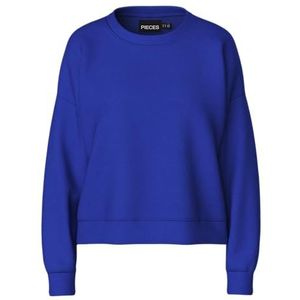 PIECES Pcchilli Ls Sweat Noos Bc, Bluing., XS