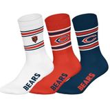 Huddle Sokken ' NFL Chicago Bears Crew '  donkerblauw / rood / wit