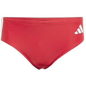 adidas Performance 3-Stripes Zwembroek - Heren - Rood- S/M