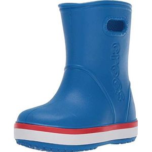 Crocs Crocband Rain Boot K uniseks-kind Laarzen, Bright Cobalt/Flame, 29/30 EU