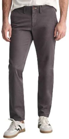 GANT Heren Slim Twill Chino's Klassieke broek, antraciet, 29W x 30L