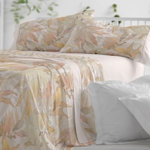 Burrito Blanco Beddengoedset, bed 200 cm (+ beschikbare maten), design 044, kaneelkleur (200 x 200 cm)