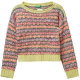 UNITED COLORS OF BENETTON - Trui - Groen - Knitwear - Lange Mouw