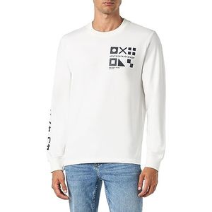 s.Oliver Sweatshirt voor heren, wit, XL
