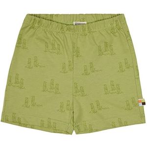 loud + proud Unisex kinderprint, GOTS-gecertificeerde shorts, avocado, 62/68, Avocado., 62/68 cm