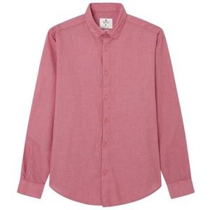 Springfield Herenhemd, Hibiscusrood, S