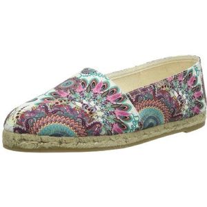 Desigual ESPARTO PLANO1 42HS525406339 dames espadrille lage schoenen, Groen Verde Free 4063, 41 EU