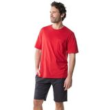 Eminence - Pyjashort - Rood/Zwart - Biokatoen