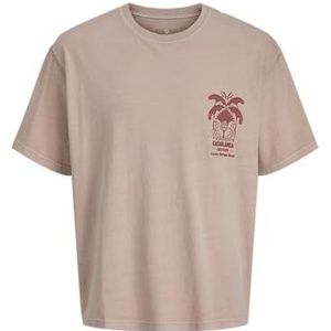 JACK & JONES Heren Jprblumanson SS Tee Jnr, Rose Dust, 164