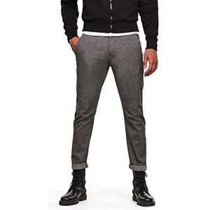 G-Star Raw Jeans heren Vetar Slim Chino , Veelkleurig (Charcoal/Dk Black Dobby C419-b878) , 25W / 34L