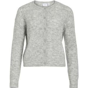 VILA - VIPretty - Gebreid Vest - Lichtgrijs