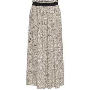 Only - LINA SMALL - Lange Rok - Silver Mink - 100% Viscose Lenzing Ecovero