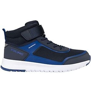 Viking Aerial Mid Wp 1v Wandelschoen voor kinderen, uniseks, Dark Blue Cobolt, 39 EU