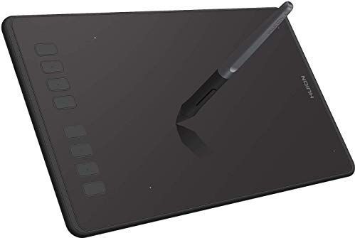 Huion - H950P - Grafische Tablet - Zwart - 8 Aanpasbare Toetsen, Volledig Gelamineerd, Compatibel met PC en Android