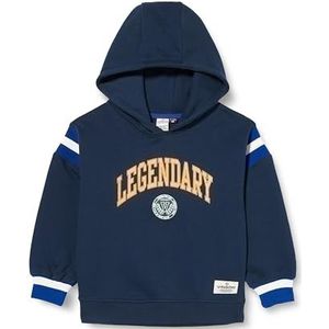 Vingino Hoodie Niyos Donkerblauw/Geel