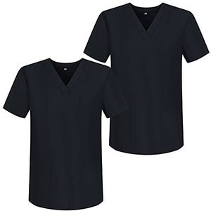 MISEMIYA - Verpakking van 2 stuks, unisex, gezondheidsuniformen, uniform, medische uniform, ref. 817 x 2