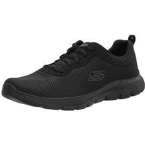 Skechers Flex Appeal 4.0-brilliant Vie, damessneakers, zwart., 36.5 EU