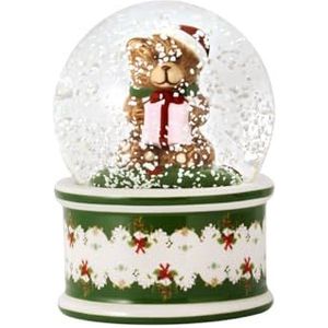 Villeroy & Boch - Christmas Toys, sneeuwbol klein, beer, 6,5 x 6,5 x 9cm, porselein/glas, meerkleurig 14-8327-6695