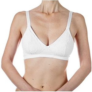 Chicco 00021162000620 borstvoedingsbeha van katoen, maat 6D, wit