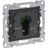 Schakelaar - 2-voudige Sleutelschakelaar - Halve Cilinder - Halogeenvrij - IP20