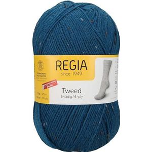 Regia Schachenmayr Uni Tweed, 6-laags 150 g petrol, breigaren