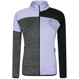 Rock Experience Kobra Mock Neck FZ Woman Fleece shirt met lange mouwen voor dames