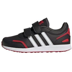 Adidas Vs Switch 3 Cf C uniseks - Sneaker voor kinderen, Core Black Ftwr Wit Vivid Rood, 28 EU