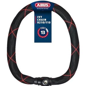 ABUS Ivy Chain 9210 kettingslot - fietsslot van gehard staal - 10 mm dikke ketting - ABUS veiligheidsniveau 13 - 110 cm