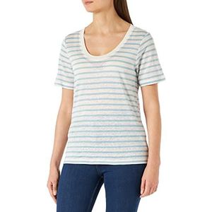 Part Two PiePW TS T-shirt Relaxed Fit, Dusk Blue Stripe, Medium Vrouwen