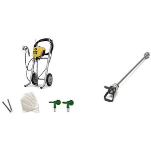 WAGNER Airless verfspuitsysteem Control Pro 350 M voor muurverven, lakken en lazuur, hout- en anti-corrosie producten & WAGNER Control Pro HEA spuittipverlenging voor hoge muren en vloeren, 30 cm