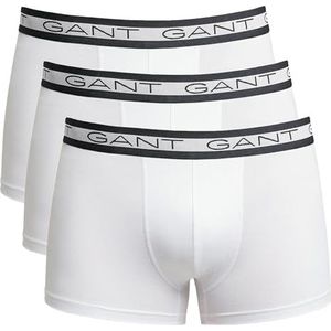 GANT Boxershorts voor heren, verpakking van 3 stuks, wit, XL