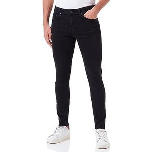 Koton Heren Justin Super Skinny Fit Jeans, zwart (999)