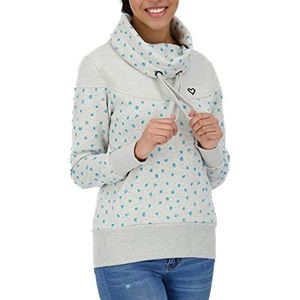 Alife and Kickin SunshineAK B Sweatshirt Dames Sweatshirt Trui met Staande kraag Sweater XS-XXL, Cloudy Melange, XL, cloudy melange, XL