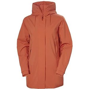 Helly Hansen W Victoria Mid Lengte Regenjas M Terracotta