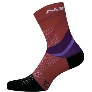 Nalini 02553601100C000.27 AHS TORNADO H15 UNISEX ADULT sokken zwart/roze FLUO XXL