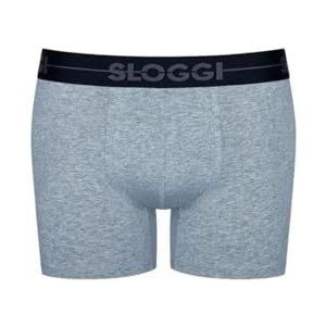 sloggi for men Go Short C3P Ondergoed voor heren, lichtgrijs gem., 50