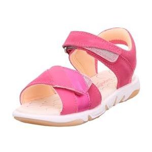 Superfit Pebbles Sandalen voor meisjes, Roze Oranje 5500, 28 EU Weit