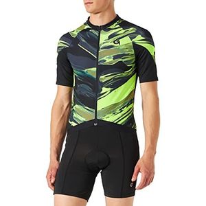 Gonso - SENOVO - Fietsshirt - Neongeel - Ademend met Mesh-inzetstukken