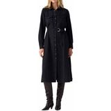 LEVI'S - Lange Jurk - Grijs - Denim