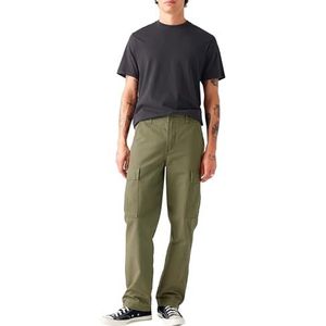 Cargobroek - Olive Night - Recht - Riemlussen - Steekzakken - Cargozakken