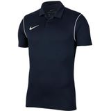 Nike Uniseks-Kind Short Sleeve Polo Y Nk Df Park20 Polo, Obsidian-Wit-Wit, BV6903-451, L