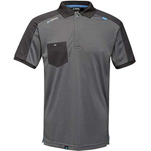 Regatta TRS167XL038 Offensive Wicking Polo, Maat X-Large, Seal Grijs