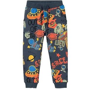 NMMNELSON Sweat Pant BRU, India-inkt, 98 cm