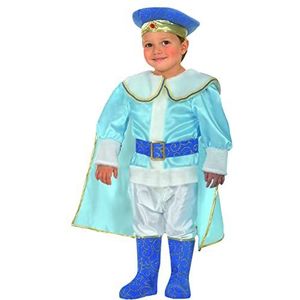 Ciao Prince kostuum baby, blauw, 1-2 jaar kind, Lichtblauw, 12-24 Maanden
