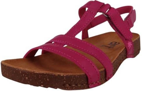 ART Sandalen met riem 'I Breathe'  bessen