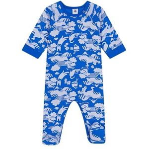 Petit Bateau A09OX Pyjama, pyjama, goed slapen, Fuji/Marshmallow, 18 maanden, uniseks baby, Fuji/Marshmallow, 18 Maanden