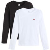 Essential - T-shirt - Korte Mouwen - Rood - 100% Katoen - Verpakking van 2