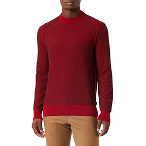 BOSS Heren Knitwear Knitted_Sweater, Bright Red, XXL